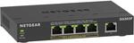 NETGEAR PoE Switch 5 Port Gigabit Ethernet LAN Switch PoE+ mit 4 Port bei 63 W