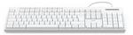 Hama Tastatur kabelgebunden CK-200 (USB Tastatur, ergonomisches Tippgef&uuml;hl, leise