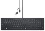 Dell Pro Silent Wired Collaboration Keyboard KB525C - Tastatur - USB, USB-C -...