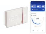 BTICINO SXW8002W WLAN-Thermostat Smarther2 mit Netatmo, Wand-Thermostat,