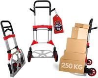 PROREGAL Klappbare Profi-Sackkarre Elephant | HxBxT 112x60x61cm | Traglast 250kg 