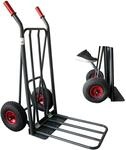 Ravendo Profi Sackkarre klappbar Transportkarre 250kg mit Easy-Tip-Funktion...
