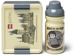Room Copenhagen LEGO LUNCH SET - Harry Potter Hogwarts Design, 390 ml Flasche &