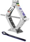 alca&reg; Scherenheber mit Ratsche &ndash; 1t Tragkraft, h&ouml;henverstellbar 100&ndash;350mm, T&Uuml;V