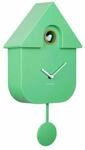 Karlsson Kuckucksuhr Modern Cuckoo - Gr&uuml;n - 8.5x21.5x41cm - Rechteck - Thermoplast -