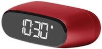 Lexon Minu Mini-Wecker, kompakt, mit VA-LCD-Display, Touchscreen-Bedienung,