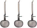 Iittala Glasapfel Iittala aus Mundgeblasenes glas, Farbe: Grau, Ma&szlig;e: 11x27,6x8,4