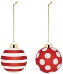Alessi Delight NZ04SET2 &ndash; Set aus Zwei Christbaumkugeln, aus Mundgeblasenem Glas,