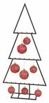 Spetebo Metall Tannenbaum f&uuml;r Zierschmuck - 117 cm - Deko Weihnachtsbaum Tanne
