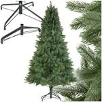 tectake&reg; K&uuml;nstlicher Weihnachtsbaum mit Spritzgussnadeln, naturgetreue Optik,