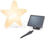 Esotec 3D Weihnachtsstern Solar, beleuchtet au&szlig;en, gro&szlig;, LED-Stern, outdoor, Deko