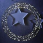 LED Lichtkranz T&uuml;rkranz Metallkranz Weihnachtskranz 40cm Leuchtkranz mit 1200