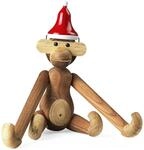 Kay Bojesen - Zipfelm&uuml;tze aus Buchenholz, rot/wei&szlig;, 39333, 8