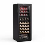 Klarstein Bovella 36 Duo+ Weink&uuml;hlschrank &ndash; 36 Flaschen, 2 Zonen, 5&ndash;18&deg;C,