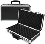 HMF 14403-02 Alu Waffenkoffer f&uuml;r Pistolen mit Zahlenschloss | 42 x 26 x 12 cm 