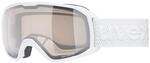 Uvex xcitd V Skibrille Snowboardbrille White matt Silver Clear S550644