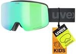 uvex pwdr FM - stylische, verspiegelte Skibrille mit weitem Sichtfeld und