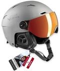 BLACK CREVICE Skihelm mit Visierr Kirchberg Gun Metal, M (54-57cm)&hellip;