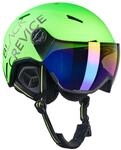 Black Crevice Skihelm Vail mit Visier, neon gr&uuml;n, L (58-61 cm)&hellip;