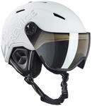 Black Crevice Skihelm Vail mit Visier, matt wei&szlig;/Silber, M (55-58 cm)&hellip;
