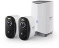 Baseus Security &Uuml;berwachungskamera Aussen Akku 210Tage, 2K HD, 145 Grad, IP67