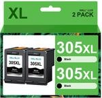 HALLOLUX 305XL Druckerpatronen Schwarz Kompatibel f&uuml;r HP 305 Schwarz mit Deskjet