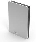 Sonnics 500GB Silber Externe tragbare Festplatte USB 3.0 super schnelle