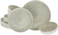 CreaTable, 23714, Serie Uno Athena, 12-teiliges Geschirrset für 4 Personen, Teller CreaTable, 23714, Serie Uno Athena, 12-teiliges Geschirrset für 4 Personen, Teller
