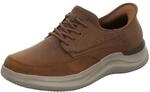 Skechers Herren Hasting Rory Sneaker, Braun, 43 EU