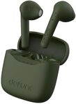Defunc True Lite Khaki - Drahtloser Bluetooth 5.3 Hi-Fi Stereo Sound Kopfh&ouml;rer,