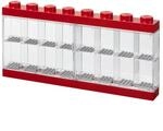 LEGO Minifiguren-Schaukasten f&uuml;r 16 Minifiguren, Stapelbare Wand- oder...