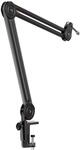 FIFINE Mikrofon Arm, Einstellbarer Mikrofon St&auml;nder, 3/8" bis 5/8" Adapter,