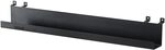 Home Deluxe Regal f&uuml;r Akustikpaneel RESONA - 50 x 5 cm schwarz Matt| Wandregal,