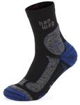 Hanwag Hike Merino Socken schwarz/blau