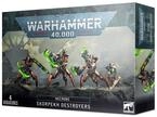 Games Workshop Warhammer 40k - Necron Zerst&ouml;rer Skorpekh, Schwarz