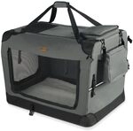 VOUNOT Hundebox faltbar, Transportbox Katze Hunde, Hundetasche, Oxford-Gewebe,