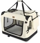 VOUNOT Hundebox faltbar, Transportbox Katze Hunde, Hundetasche, Oxford-Gewebe,