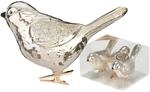 Inge-glas Christbaumschmuck V&ouml;gel auf Clip 9cm Kunststoff 3er Set - Gro&szlig;e