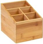 Westmark K&uuml;chen-Organizer/Tischbutler, 5 F&auml;cher, Ma&szlig;e: 13 x 13,5 x 16 cm, Bambus,