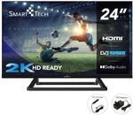 Smart Tech 24HN01V3CA 24 Zoll Fernseher - LED TV mit HD Aufl&ouml;sung, Camping TV mit