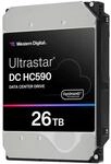Western Digital DC HC590 disco rigido interno 26 TB 7200 Giri/min 3.5" SAS