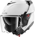 SHARK, Modularer Motorradhelm OXO BLANK Pearly White W05, S