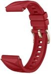 Huawei EasyFit 3 Red Fluoroelastomer Strap, Kompatibel mit Huawei Watch GT Serie