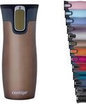 Contigo Thermobecher West Loop Autoseal, Edelstahl Isolierbecher, Reisebecher,
