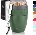 Milu M&uuml;slibecher to go 400ml M&uuml;sliMax I isolierter Edelstahl Joghurtbecher f&uuml;r