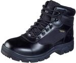 Skechers Herren Wascana Benen Boots, Black Leather W Textile, 45.5 EU