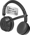 GEQUDIO GB-2 Bluetooth Headset [Edition 2026] &ndash; Verst&auml;rkter Edelstahl-B&uuml;gel &ndash;