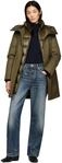 Tommy Hilfiger Damen Parka Nylon Mix Padded Parka Gesteppt