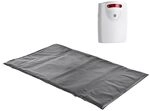 PENTATECH Funk-Alarmtrittmatte TMF01 Schwarz 95 dB 33621 batteriebetrieben