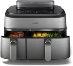 Philips Steam Airfryer 5000 Series Dual Basket Hei&szlig;luftfritteuse mit